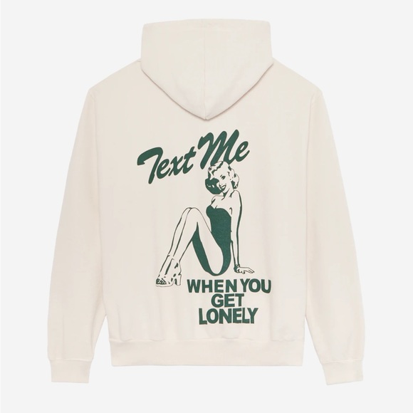 LONELY GHOST Tops - Lonely Ghost TMWYGL Heavyweight Hoodie